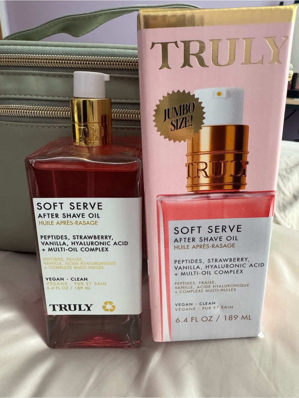 Truly Soft Serve After Shave Oil Jumbo 6.4 ounces
